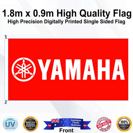 YAMAHA Rectangle Flag - Front
