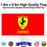 FERRARI Rectangle Flag - Rear