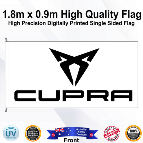 CUPRA Rectangle Flag - Front