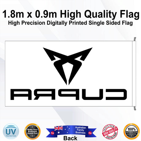 CUPRA Rectangle Flag - Rear