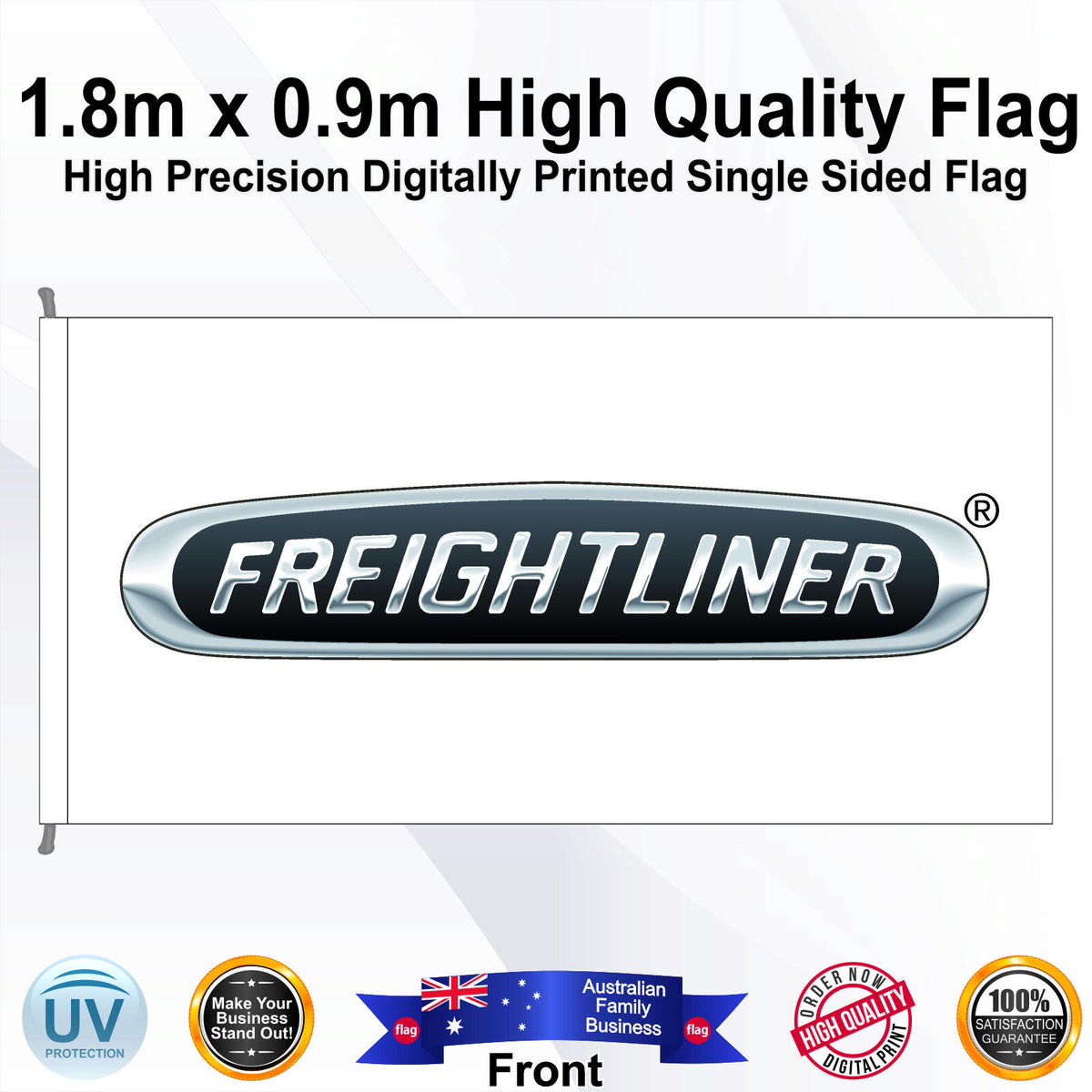 FREIGHTLINER Rectangle Flag - Front