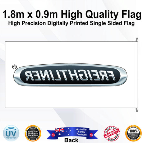 FREIGHTLINER Rectangle Flag - Rear