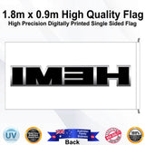 HEMI Rectangle Flag - Rear