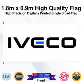 IVECO Rectangle Flag - Front