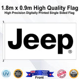 JEEP Rectangle Flag - Front