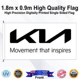 KIA Rectangle Flag - Front