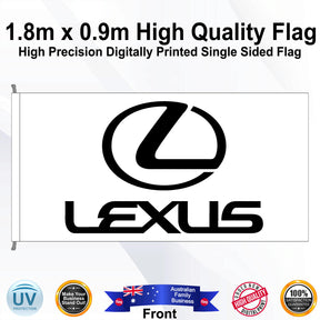 LEXUS Rectangle Flag - Front