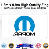 MOPAR Rectangle Flag - Rear