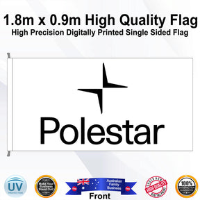 POLESTAR Rectangle Flag - Front