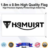 TRIUMPH Rectangle Flag - Rear