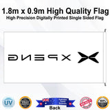 XPENG Rectangle Flag - Rear