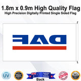 DAF Rectangle Flag - Rear