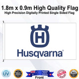 HUSQVARNA Rectangle Flag - Front