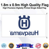 HUSQVARNA Rectangle Flag - Rear