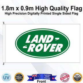LAND ROVER Rectangle Flag - Front
