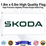 SKODA Rectangle Flag - Front