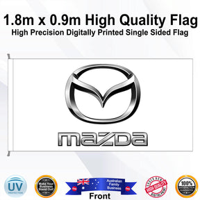 MAZDA Rectangle Flag - Front