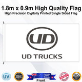 UD TRUCKS Rectangle Flag - Front