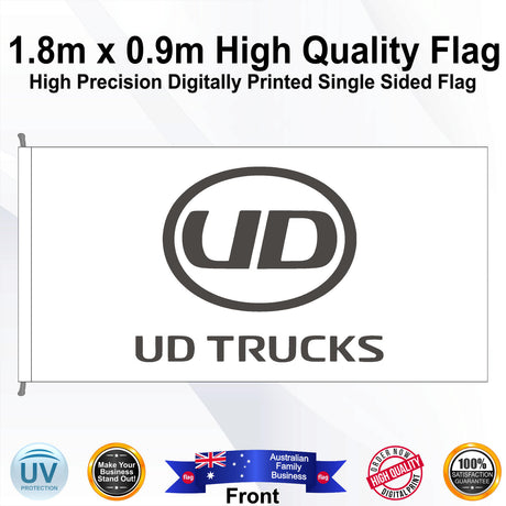 UD TRUCKS Rectangle Flag - Front