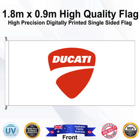 DUCATI Rectangle Flag - Front