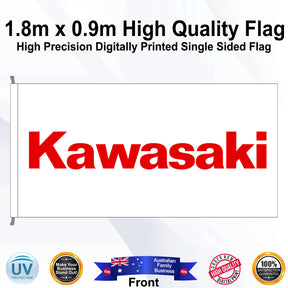 KAWASAKI Rectangle Flag - Front