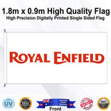 ROYAL ENFIELD Rectangle Flag - Front