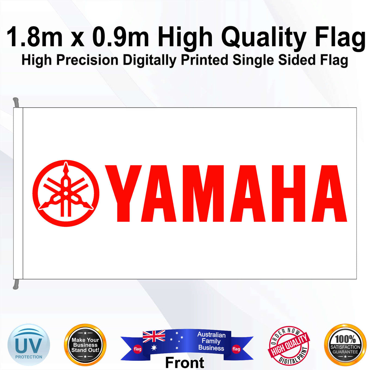 YAMAHA Rectangle Flag - Front