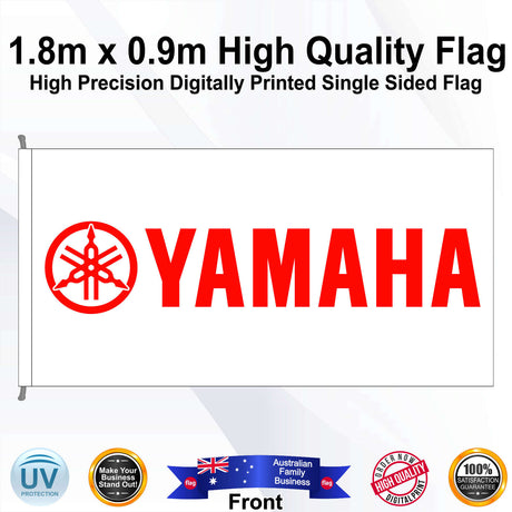 YAMAHA Rectangle Flag - Front
