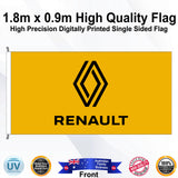 RENAULT Rectangle Flag - Front