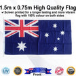 AUSTRALIAN Rectangle Flag - Front