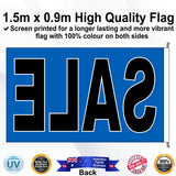 SALE Rectangle Flag - Rear