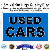 USED CARS Rectangle Flag - Front