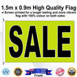 SALE Rectangle Flag - Front