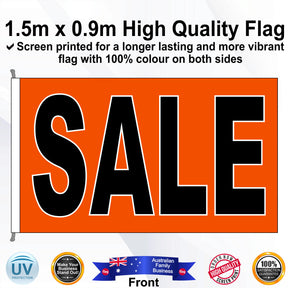 SALE Rectangle Flag - Front