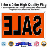 SALE Rectangle Flag - Rear