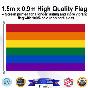  Rectangle Flag - Front