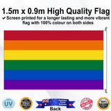  Rectangle Flag - Rear