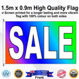 SALE Rectangle Flag - Front