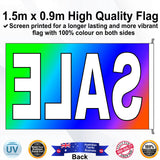 SALE Rectangle Flag - Rear