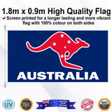 AUSTRALIA ROO Blue 1.8 x 0.9m Rectangle Flag - Image 3
