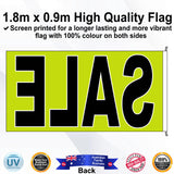 SALE Rectangle Flag - Rear