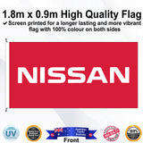 NISSAN Rectangle Flag - Front