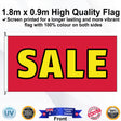 SALE Rectangle Flag - Front