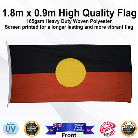 ABORIGINAL Rectangle Flag - Front