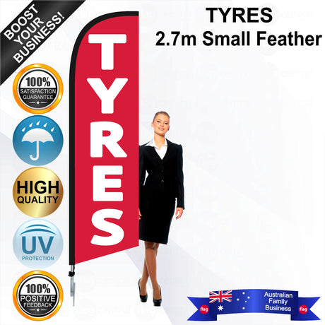 TYRES Feather Flag - Bundle