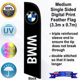 BMW Feather Flag - Rear
