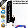 MERCEDES BENZ Feather Flag - Bundle