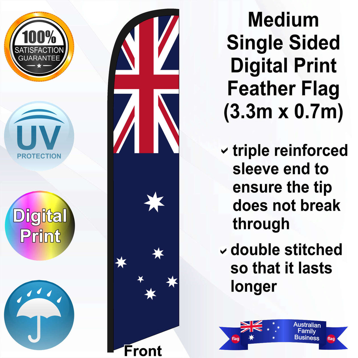 AUSTRALIA Feather Flag - Front