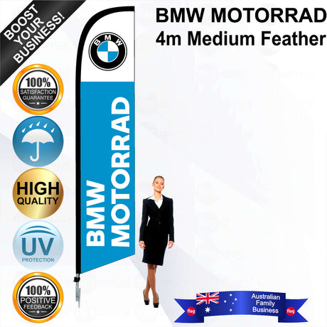 BMW MOTORRAD Feather Flag - Bundle