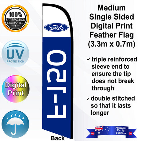 FORD F 150 Feather Flag - Rear
